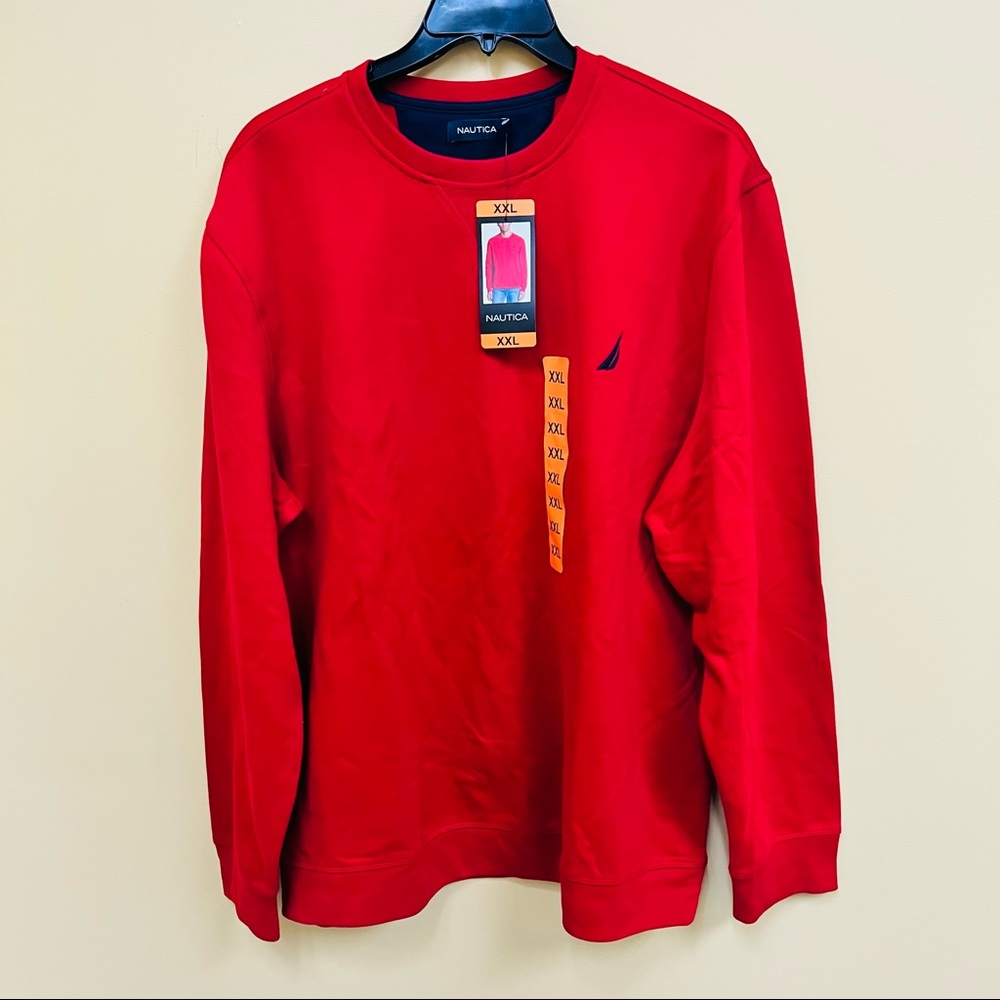 Nautica Men's XXL NAVTECH TEXTURED CREWNECK SWEATER